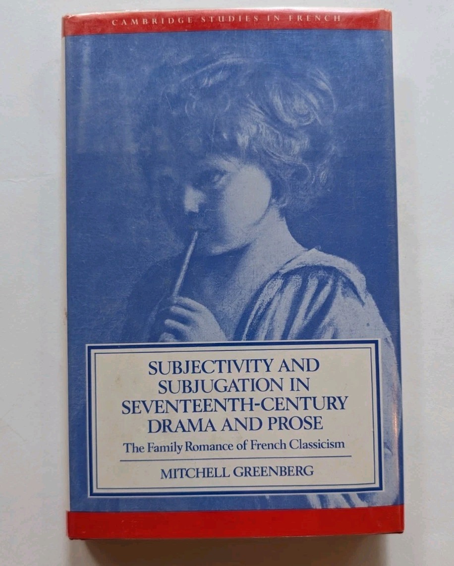 Subjectivity and Subjugation Mitchell Greenberg 1992 Cambridge Hardcover DJ