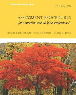 Assessment Procedures for Counselors – Hardcover, by Drummond Robert J.; – Good