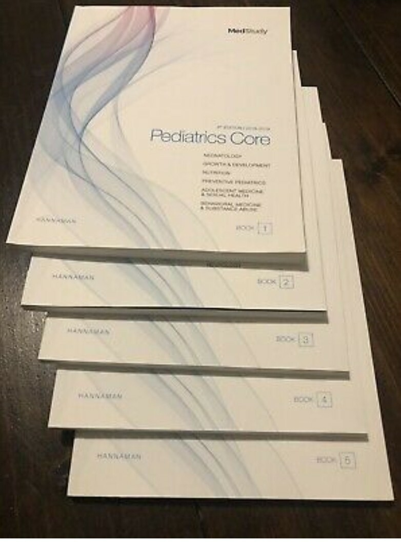 2018-2019 Medstudy Pediatrics Review Core Curriculum, 8th edition