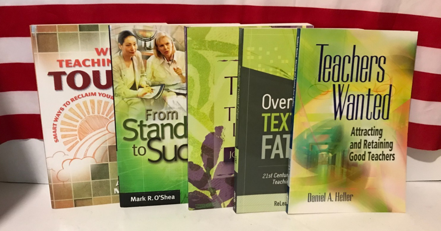 Nice Mixed Lot of (5) Teacher/Teaching Books NEW