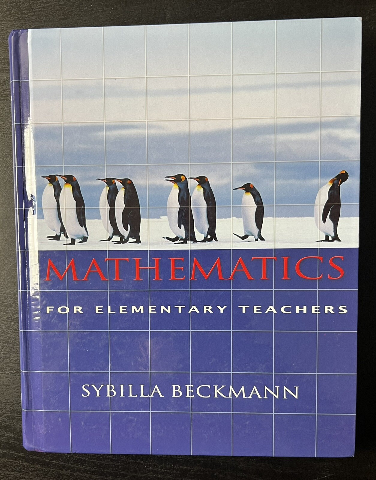 Mathematics for Elementary School Teachers by Sybilla Beckmann VG Hardcover