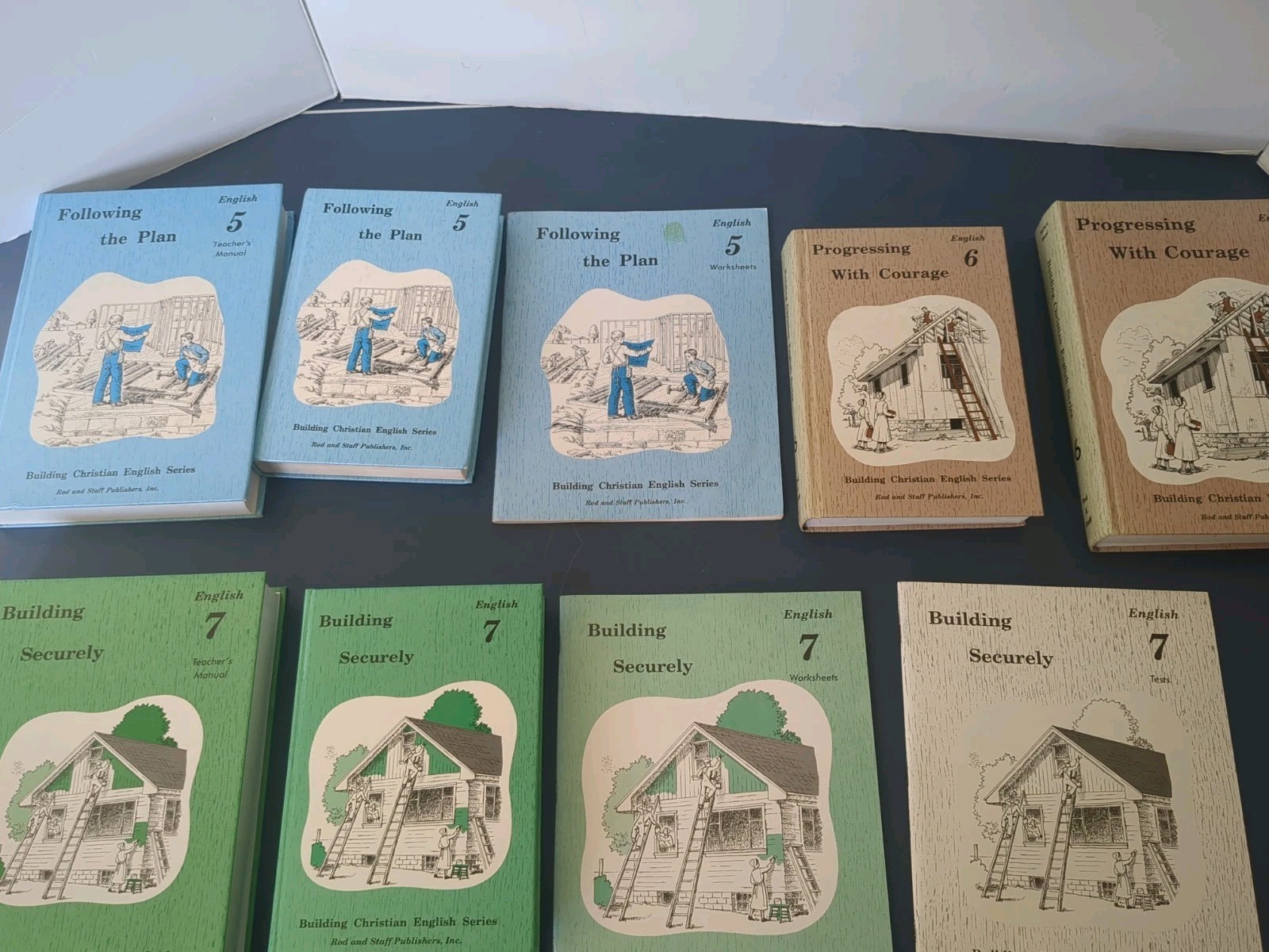 Rod and Staff English 5, 6, & 7 – Total Of 9 Books