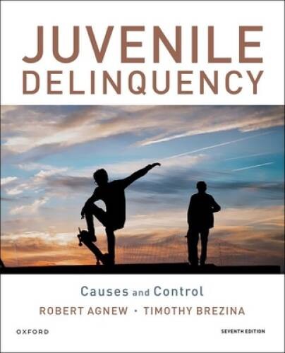 Juvenile Delinquency: Causes and Control – Paperback – VERY GOOD
