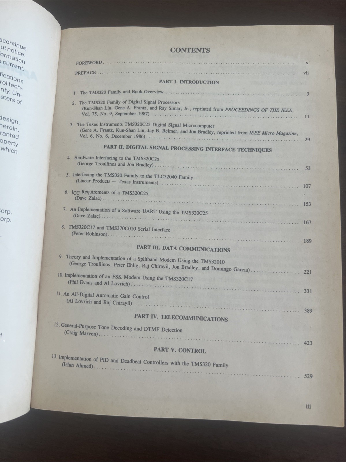 Texas Instruments Digital … Applications With The TMS320 Family Volume 2