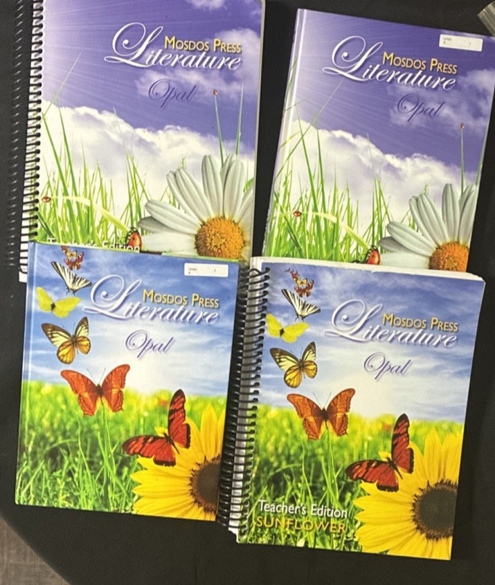 Mosdos Press Literature Grade 3 Opal Sunflower & Daisy Reading Sets – 4 Books