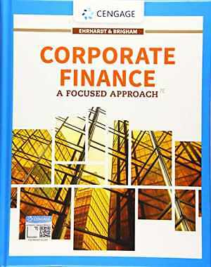 Corporate Finance: A Focused – Hardcover, by Ehrhardt Michael C.; – Good