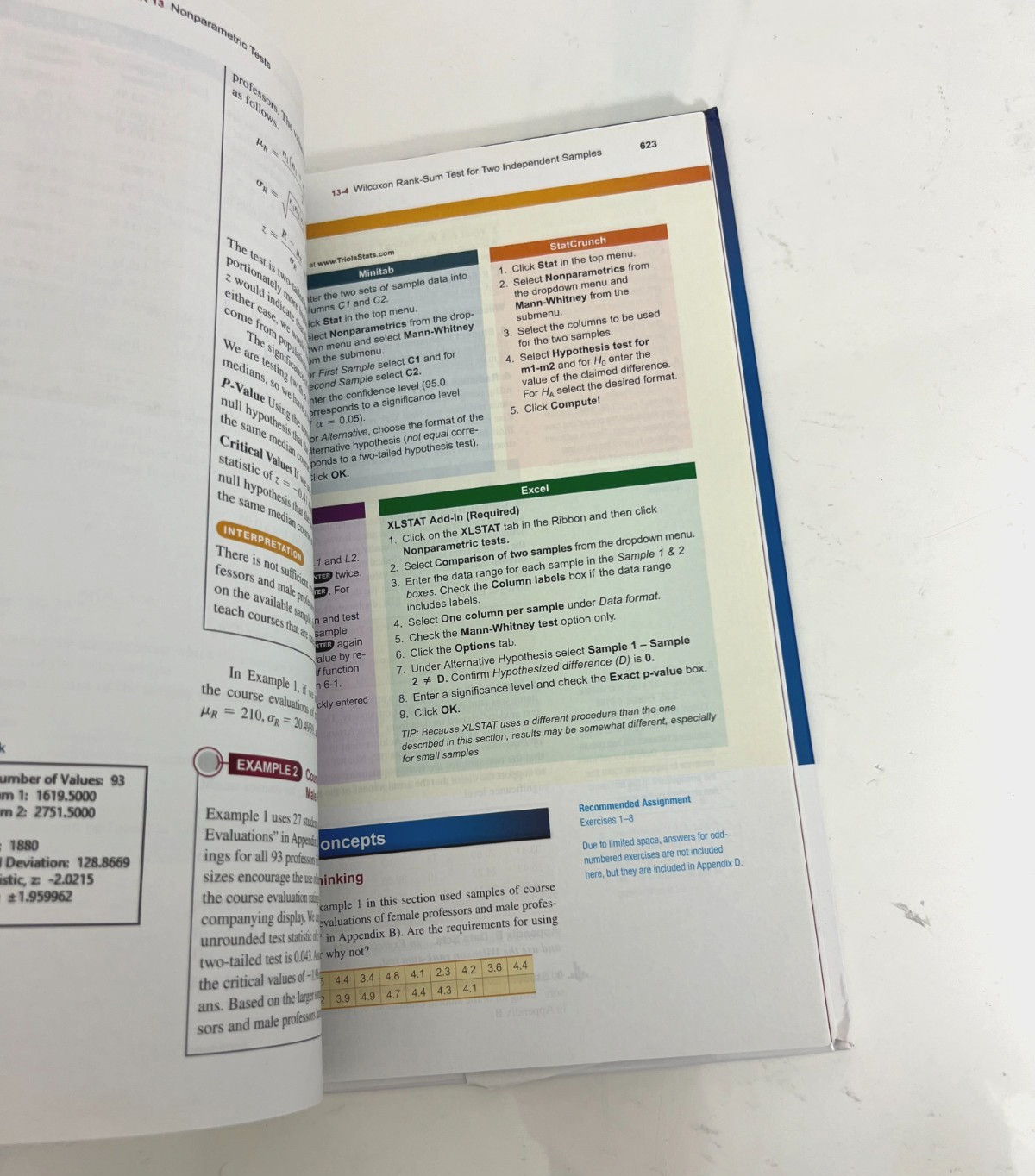 Elementary Statistics Hardcover by Triola Mario | Instructor’s Review Edition