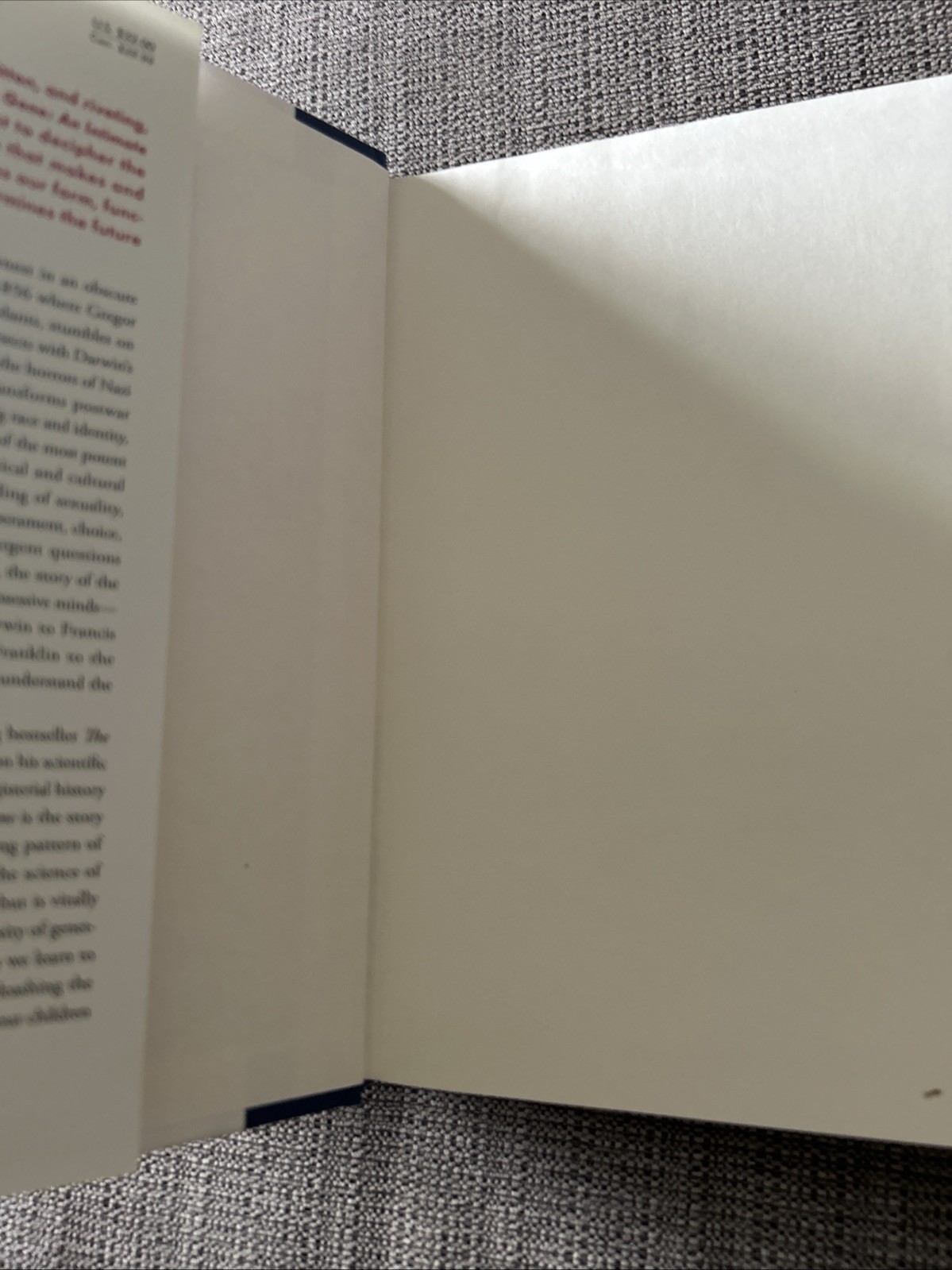 Gene : An Intimate History by Siddhartha Mukherjee (2016, Hardcover)