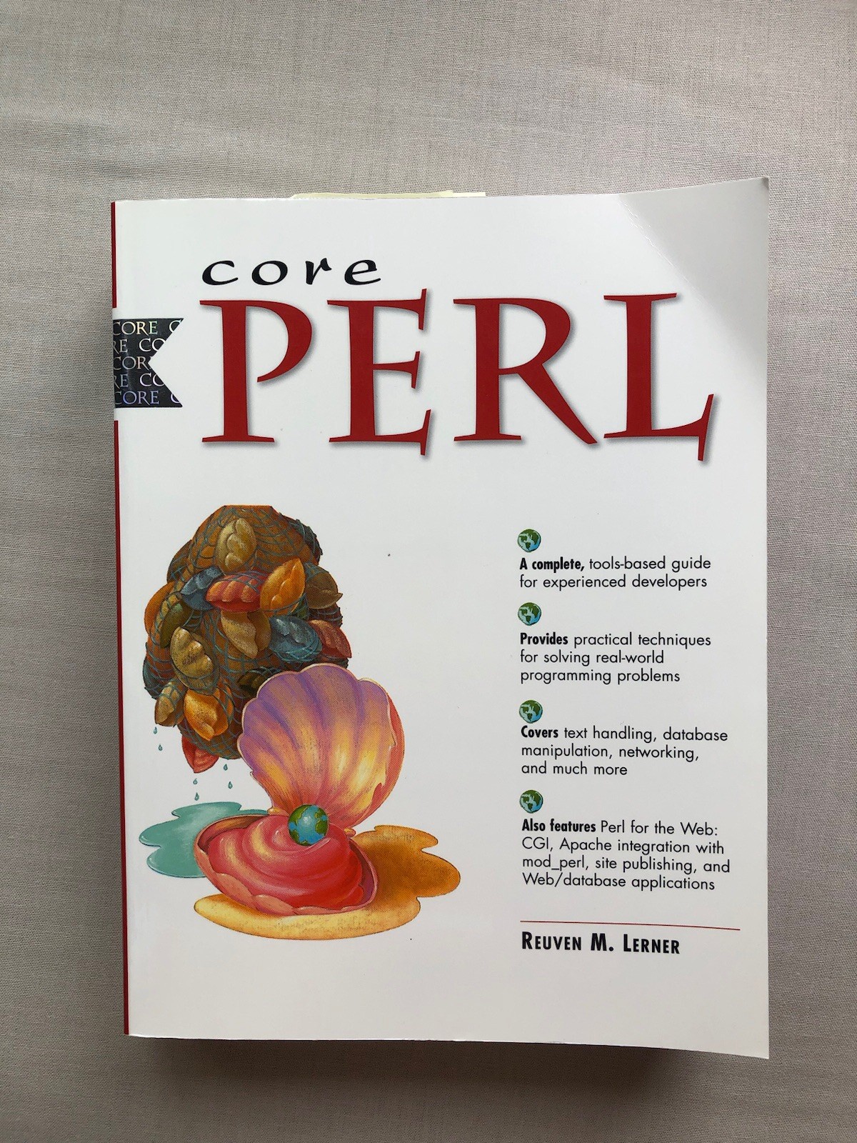 Prentice Hall Ptr Core Ser.: Core Perl by Reuven M. Lerner (2001, Trade…