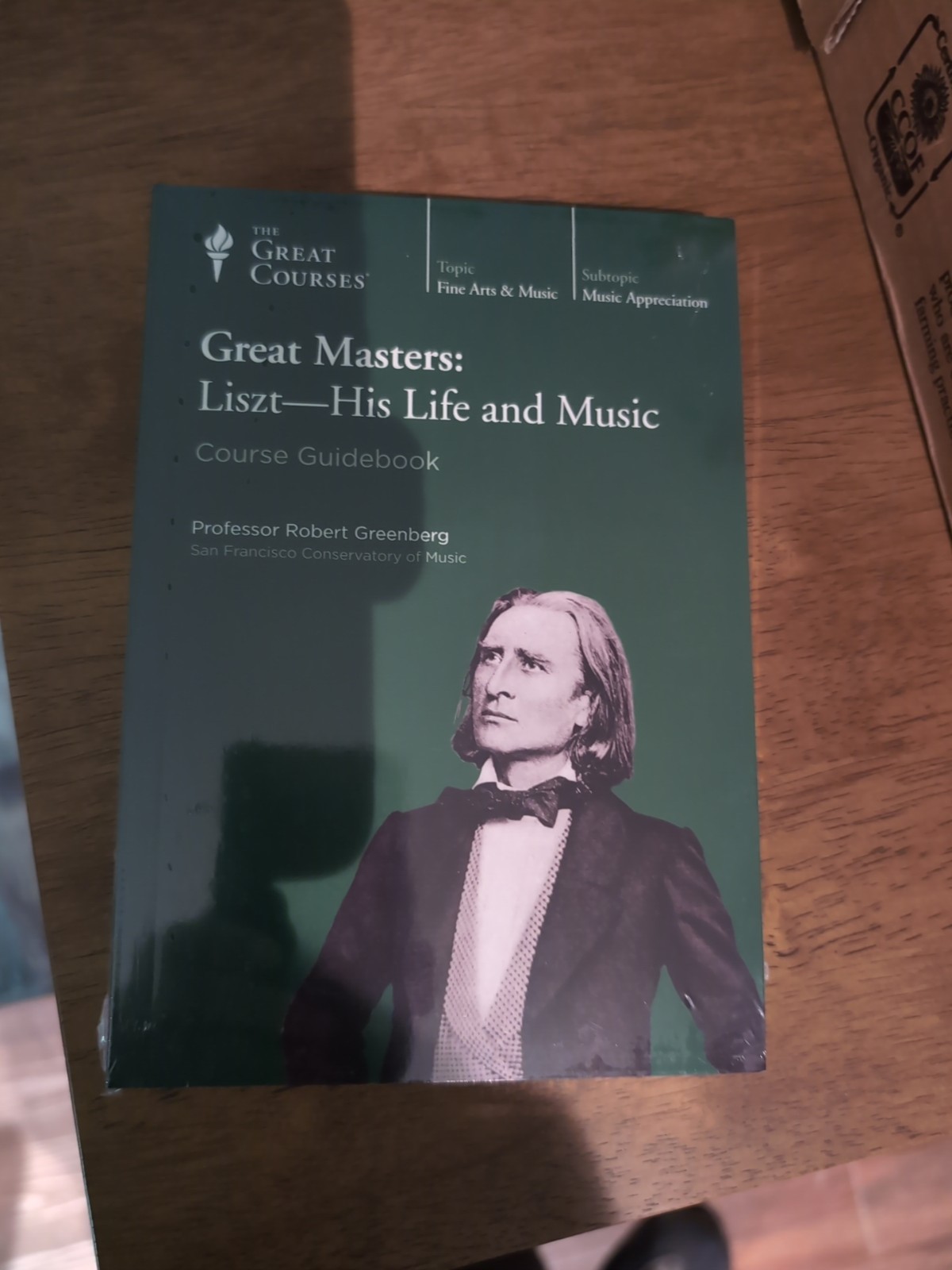 Great Masters: Liszt : His Life and Music by Robert Greenberg (Hardcover / Dvd)
