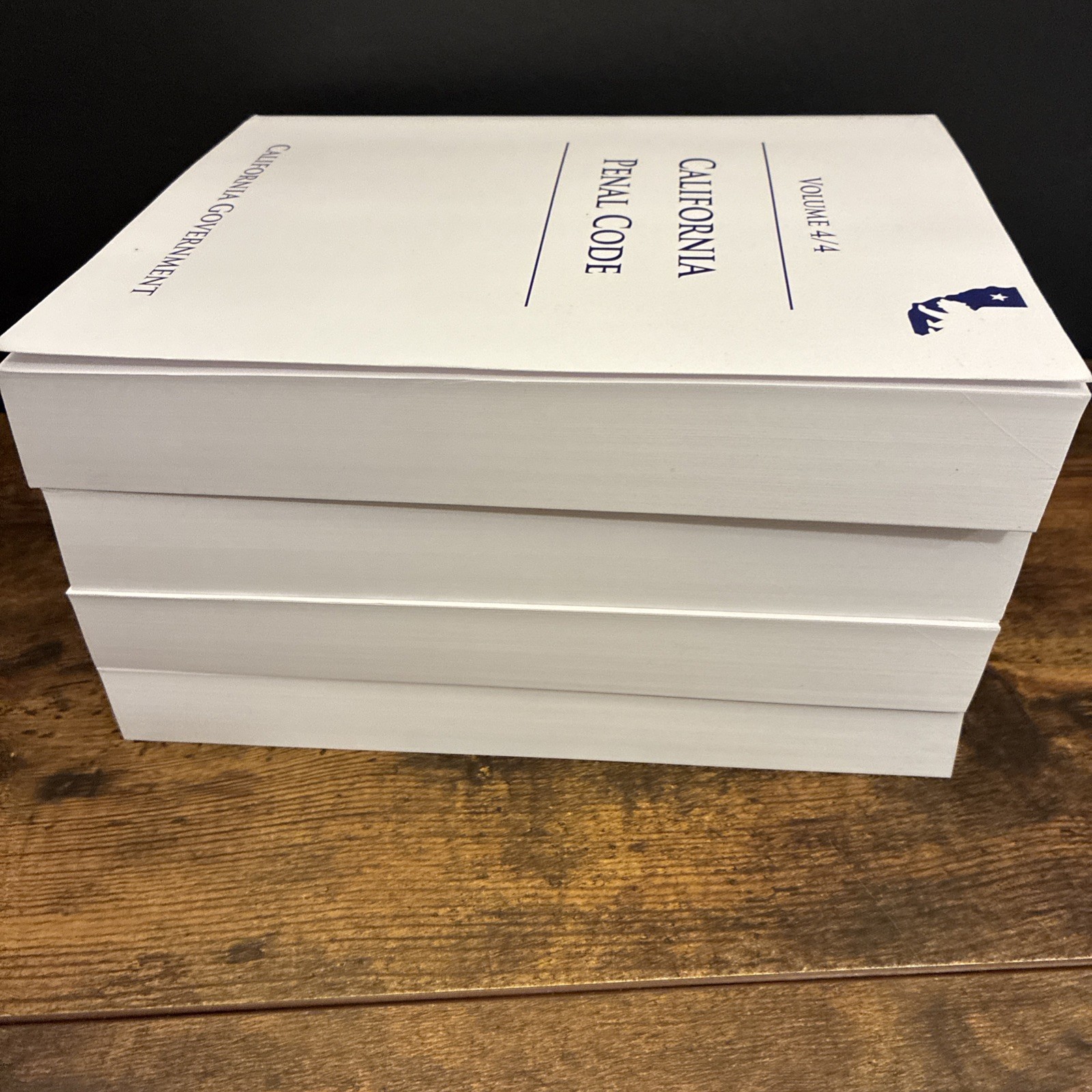 California Penal Code 2021 Edition by California Government (PEN) 4 Volume Set