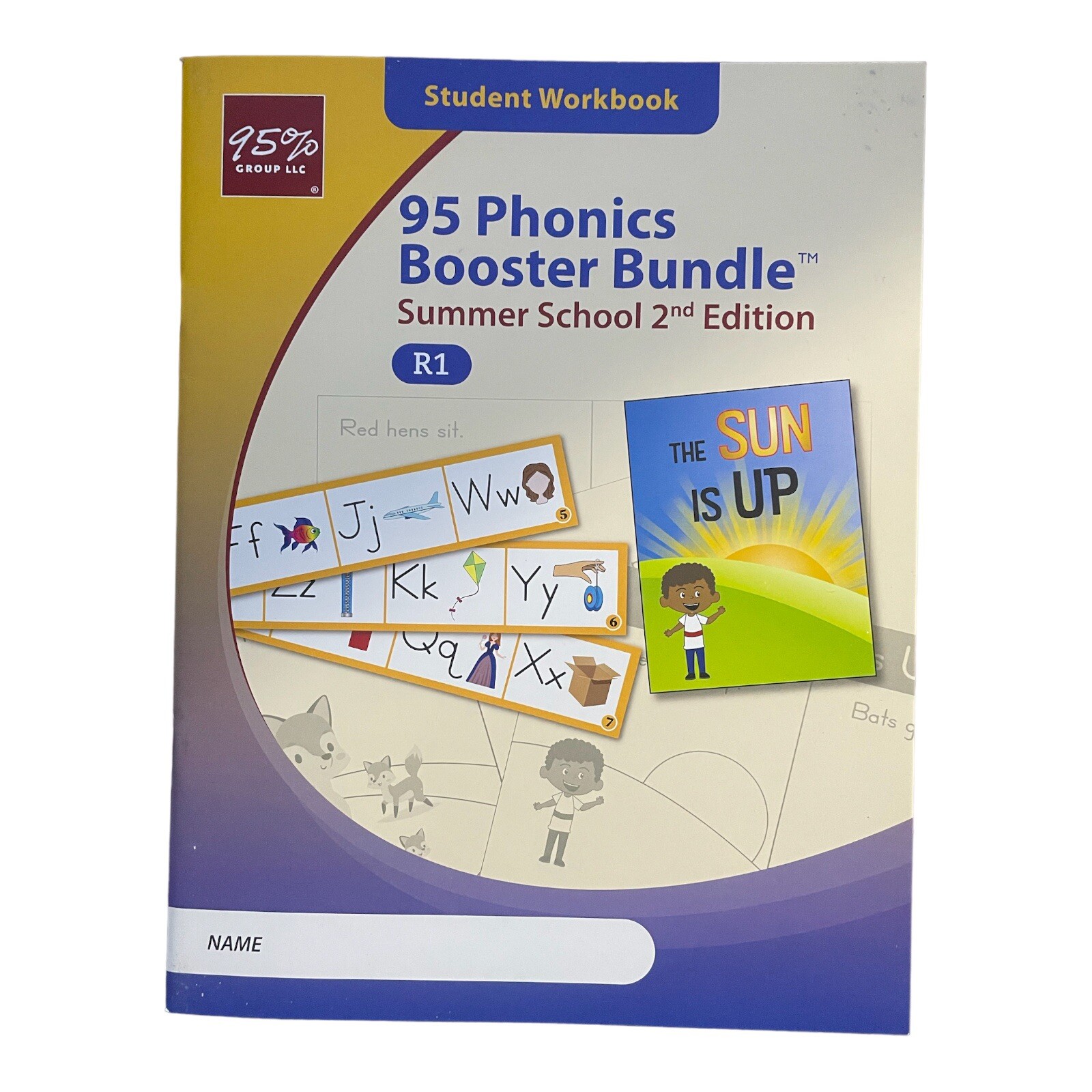 95 Phonics Booster Bundle Summer School 2nd Rising 1st Grade Student Workbook