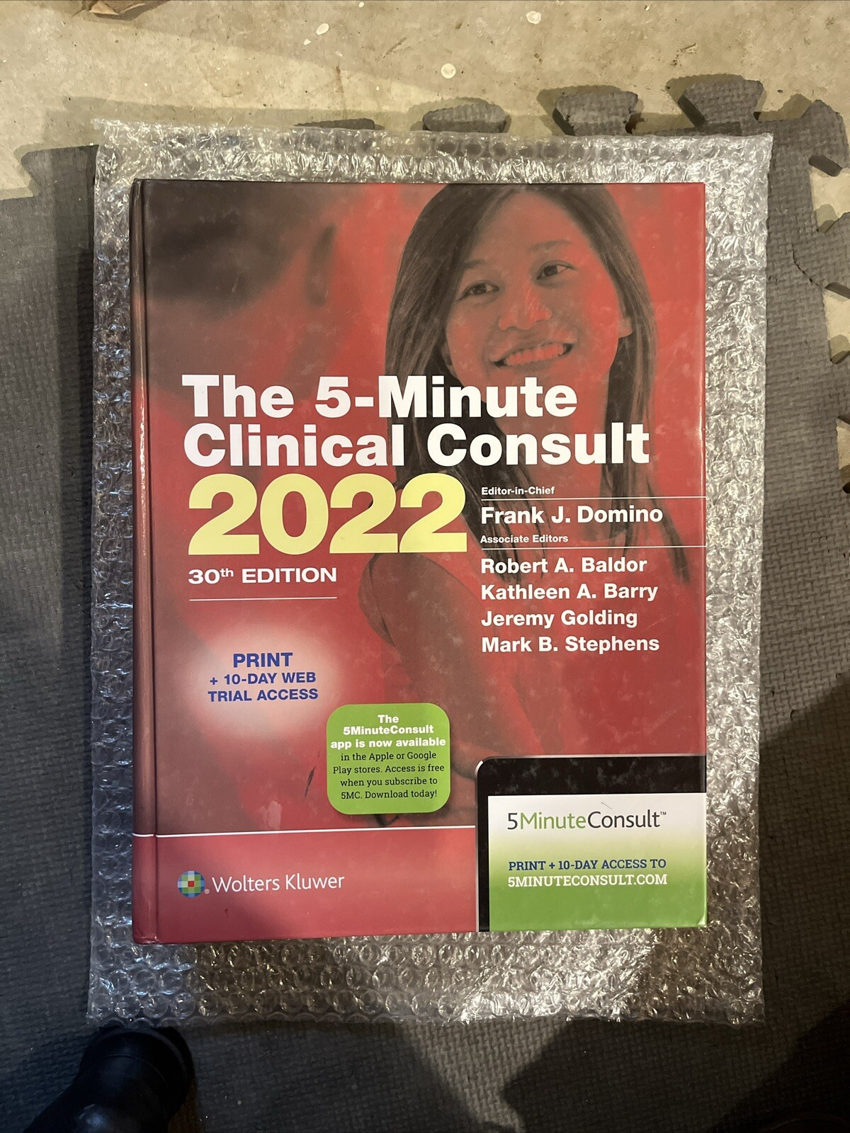 5-Minute Clinical Consult 2022 by Dr. Frank J. Domino