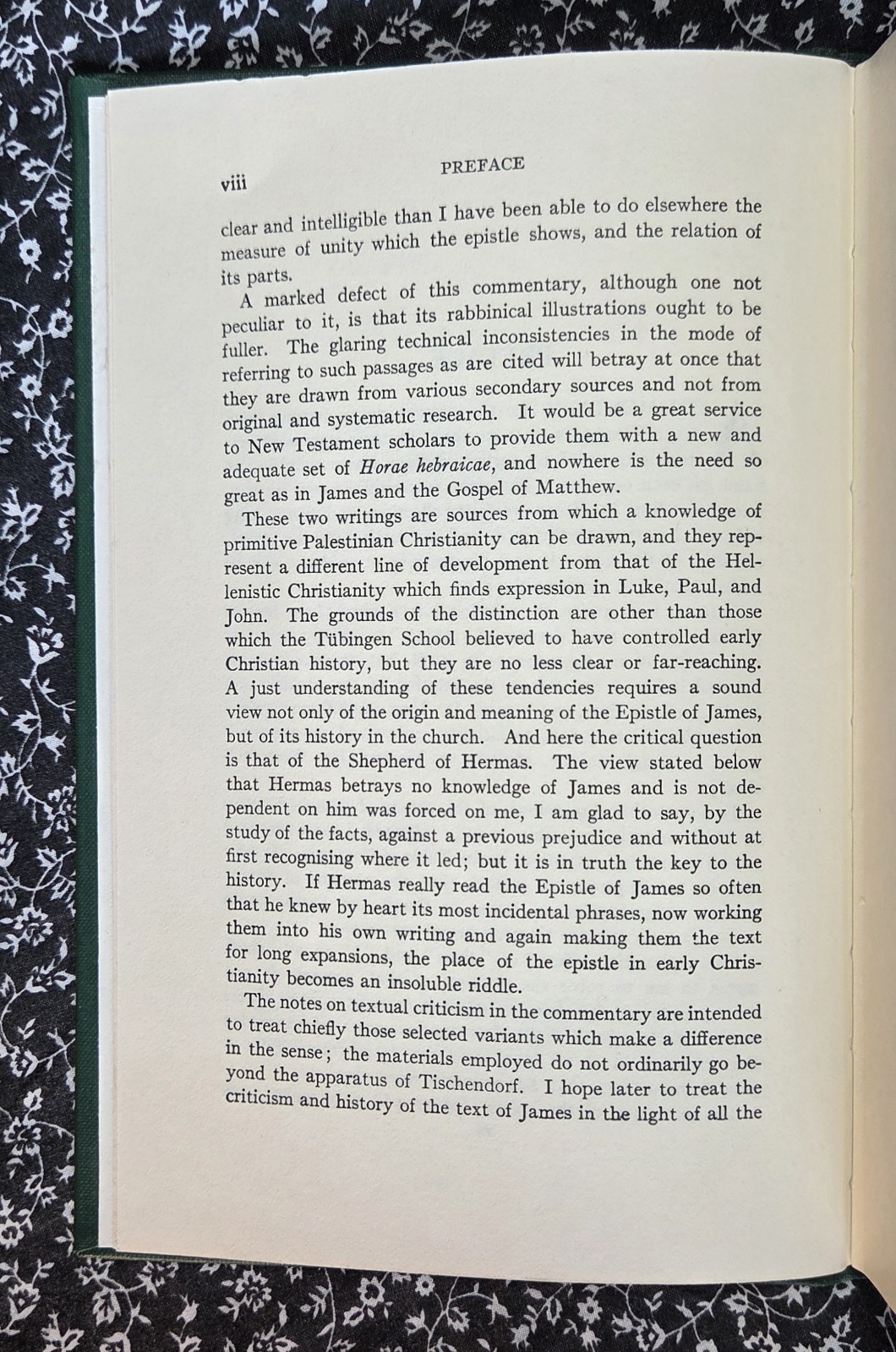 The Book Of St. James, The International Critical Commentary James Ropes 1978 HC