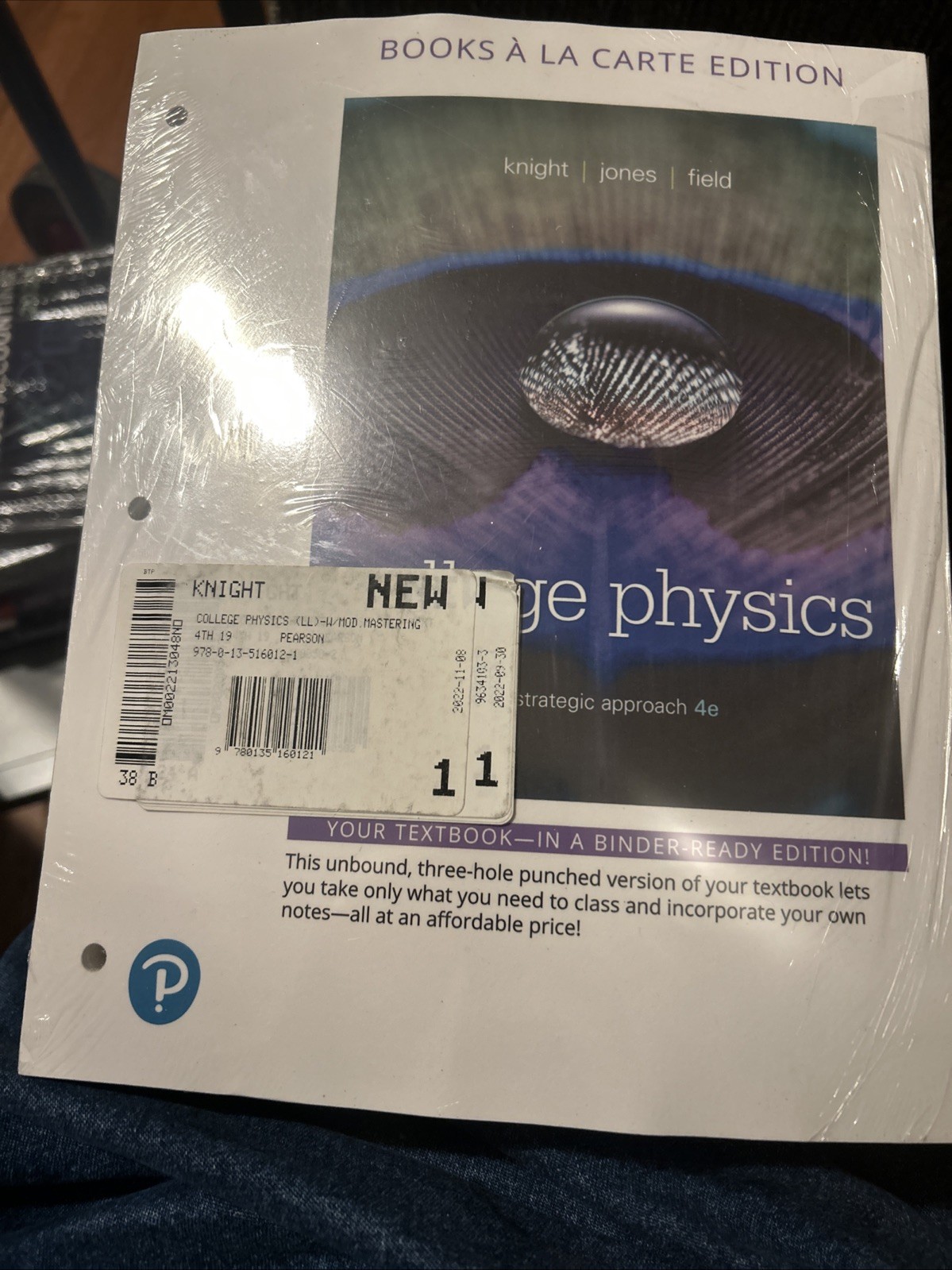 College Physics: A Strategic Approach 4e Books a la Carte/Access Code Card