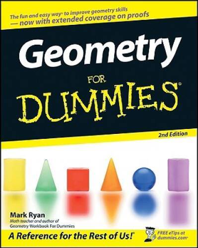 Geometry For Dummies – Paperback By Ryan, Mark – VERY GOOD