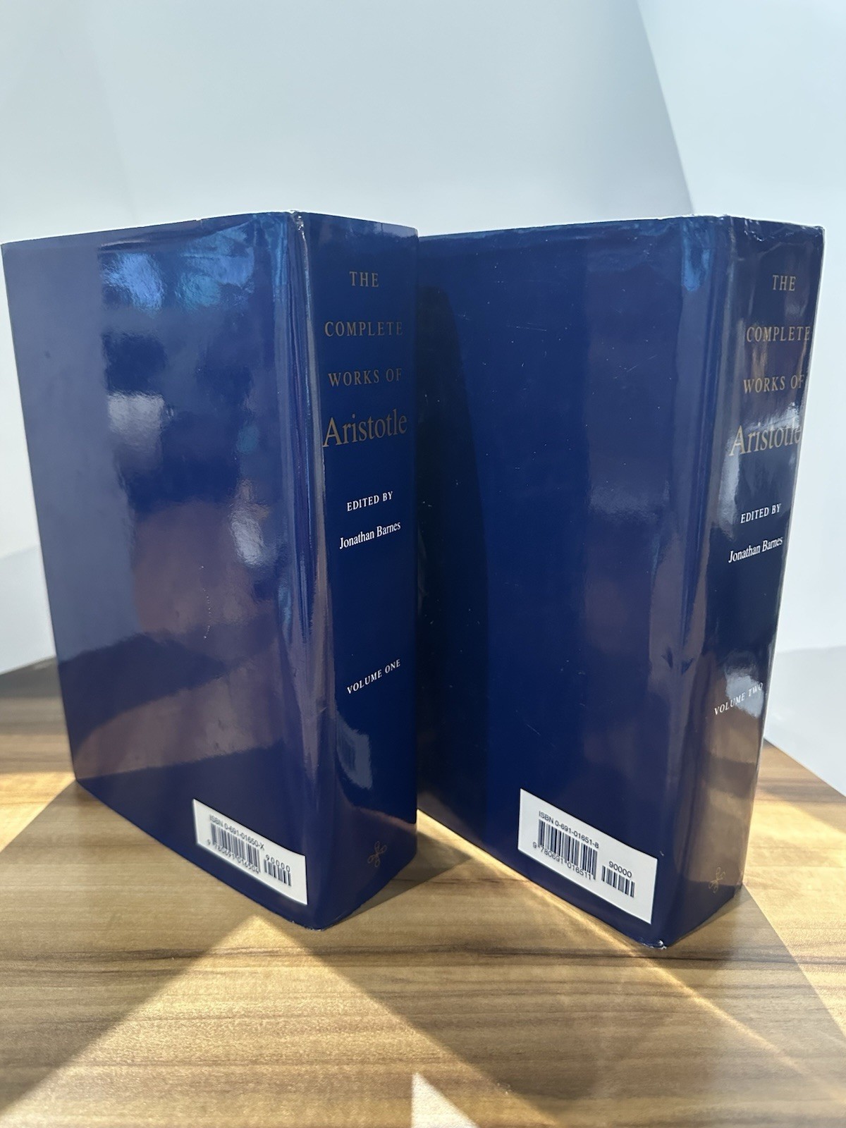 The Complete Works of ARISTOTLE Vols 1 & 2 Revised Oxford Translation Hardcover