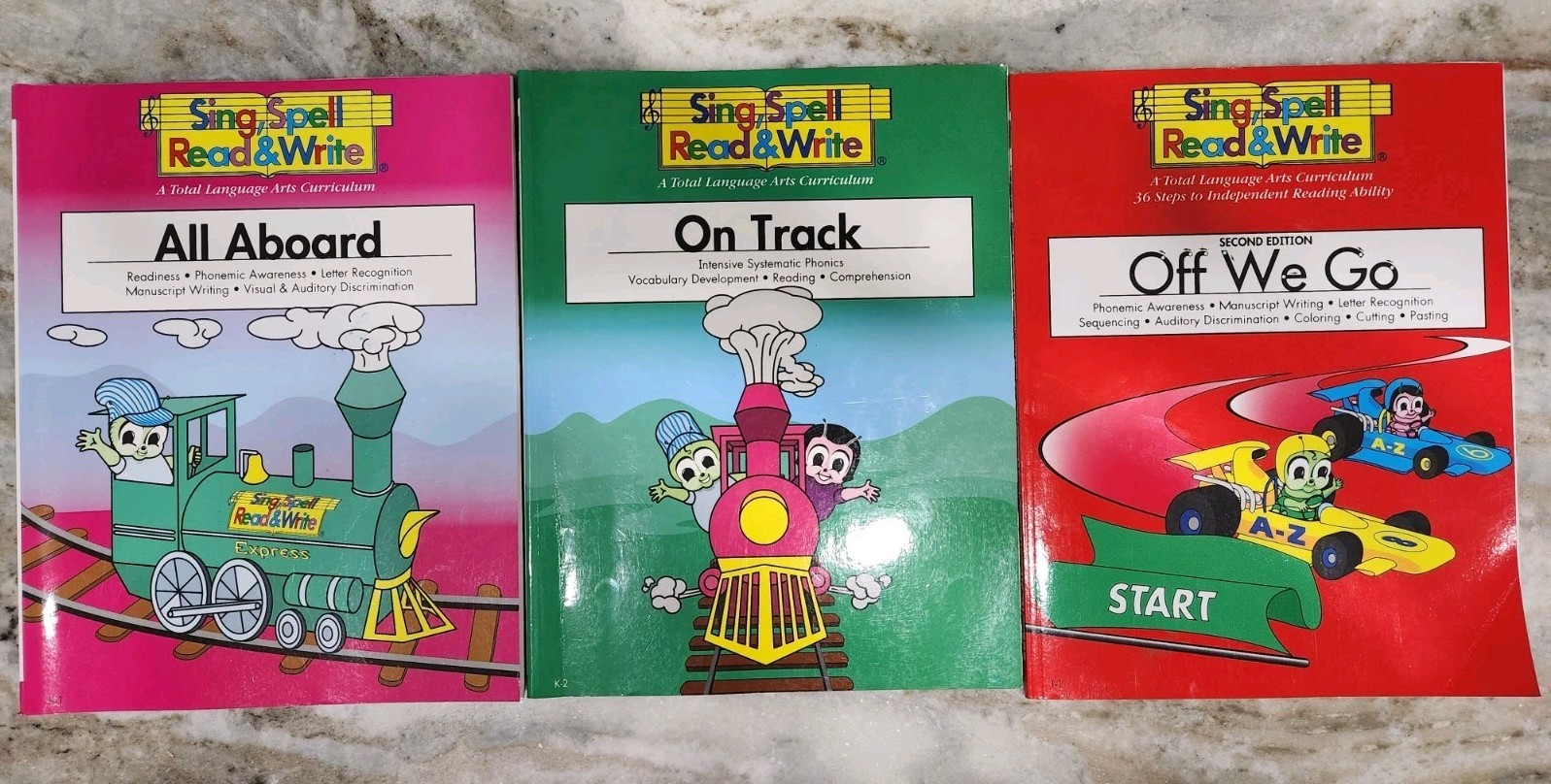 Sing Spell Read & Write All Aboard K-1, On Track K-2, Off We Go 2nd Ed 1-1 READ