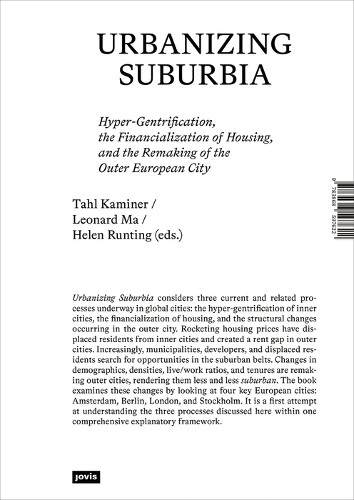 Tahl Kaminer Urbanizing Suburbia (Paperback)