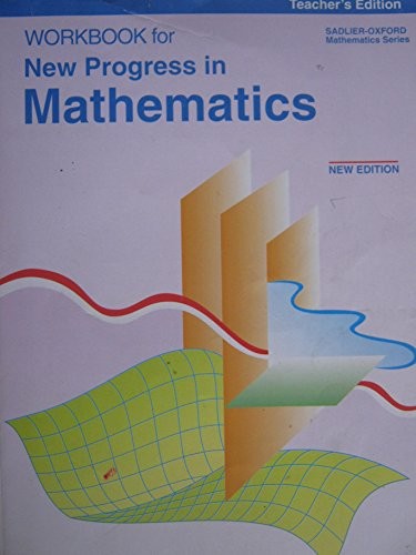Workbook for New Progress in Mathematics, Teachers Edition – Paperback – GOOD