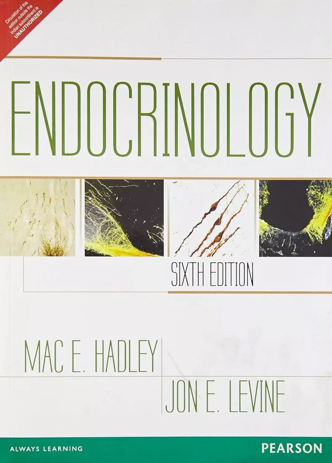 New: Endocrinology by Hadley 6th INTL Ed-9788131726105