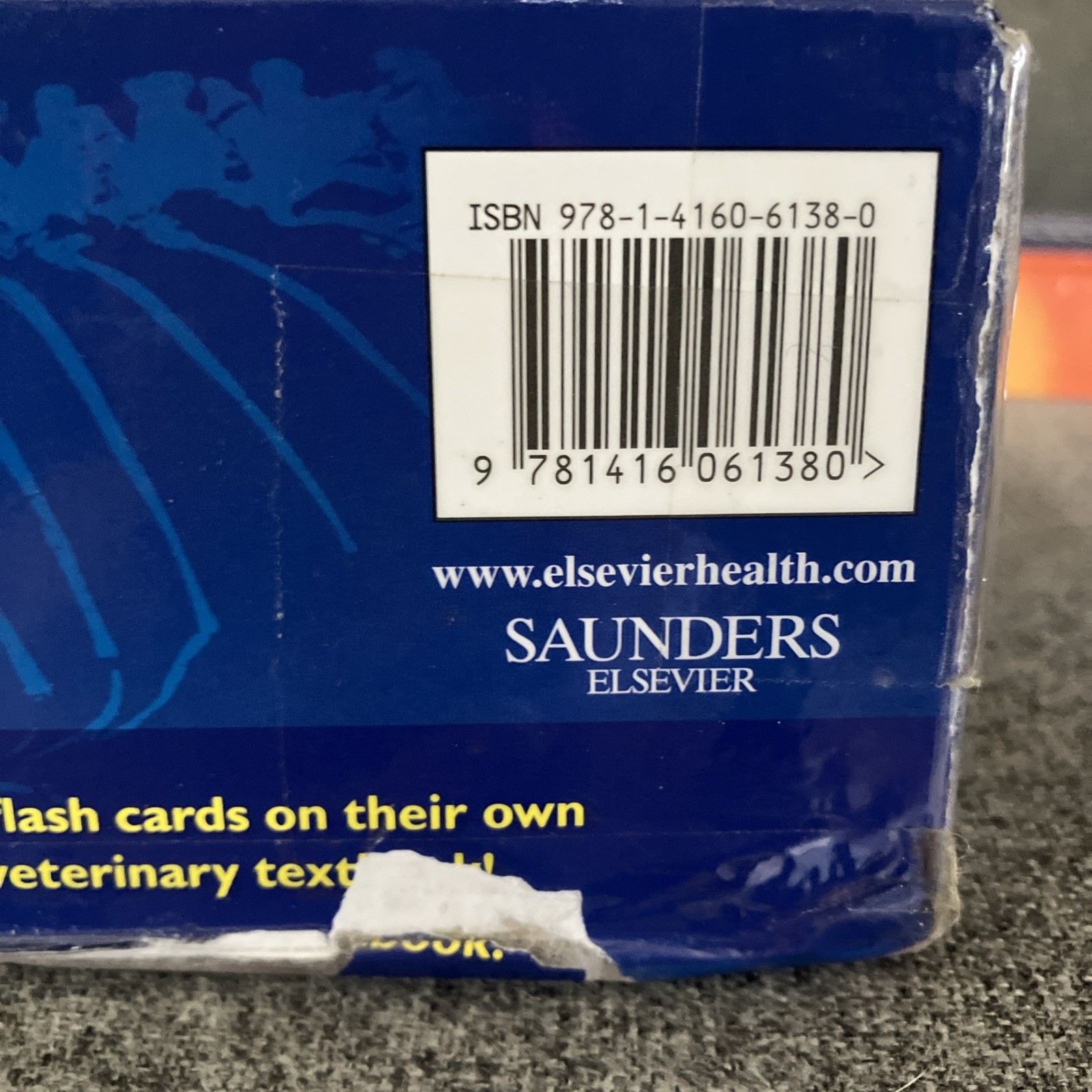 Saunders Veterinary Terminology Flash Cards 530 Full Color Cards Complete Set