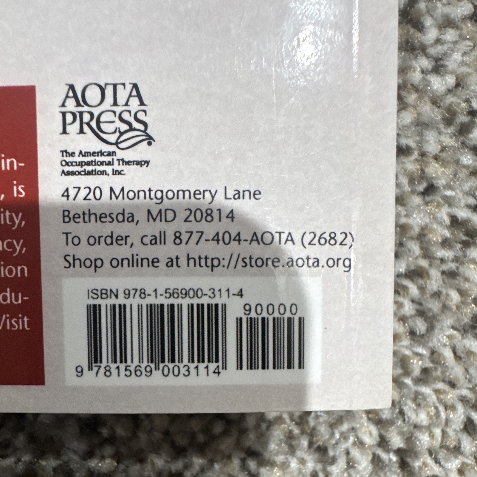 AOTA Press A Writer’s Toolkit for Occupational Therapy & Health Care Writing