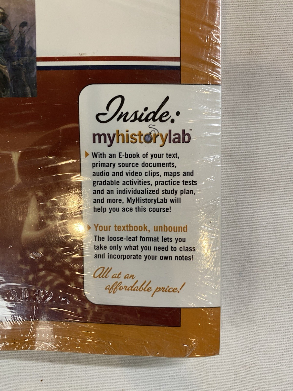 Myhistorylab America Past and Present 7th Edition Access Code Sealed Home School