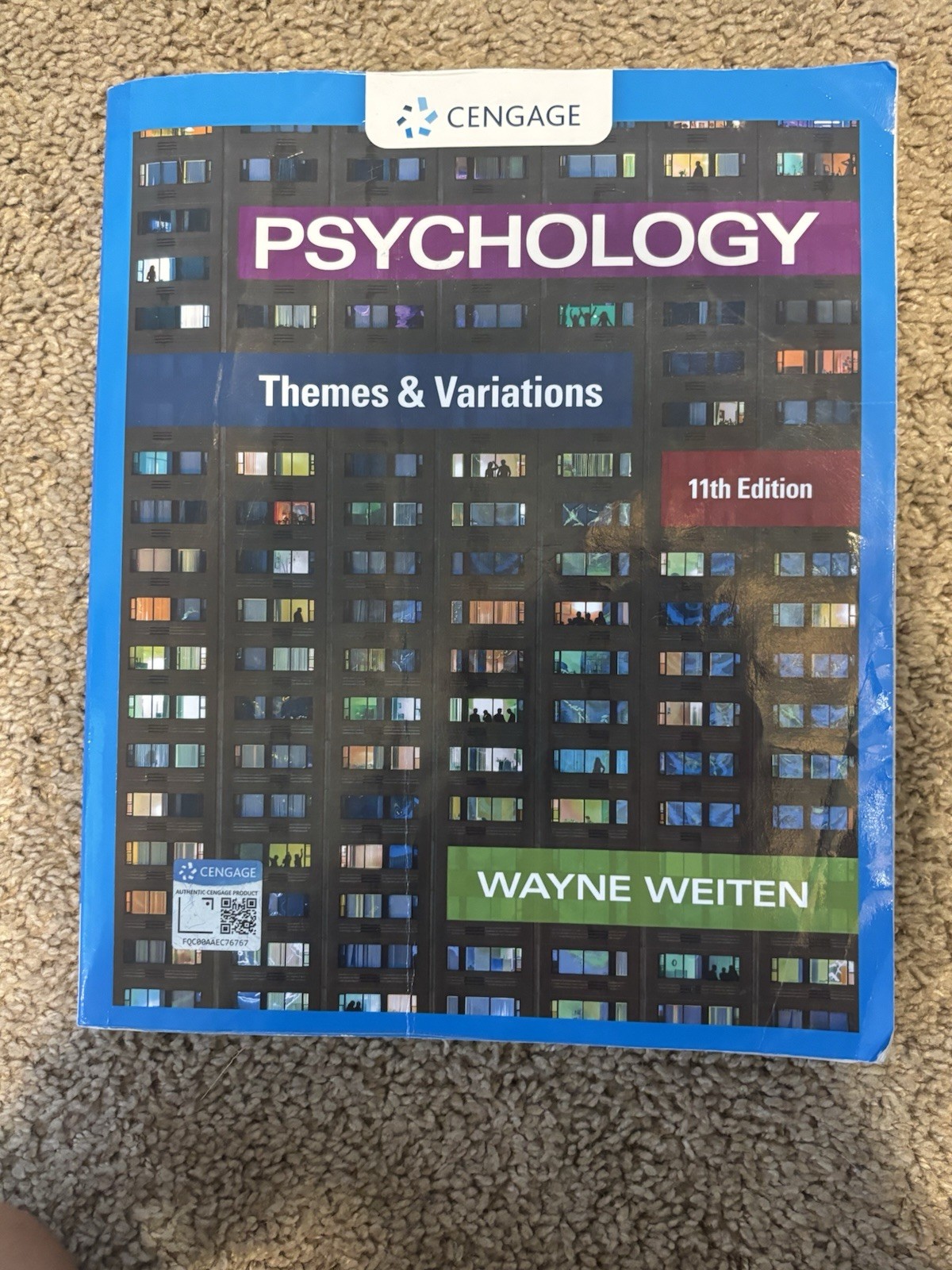 Cengage Psychology: Themes and Variations 11th Edition Paperback by Wayne Weiten