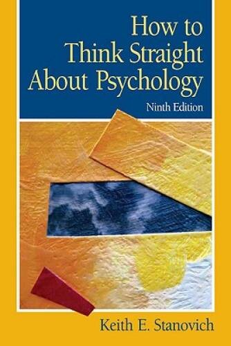 How To Think Straight About Psychology (9th Edition) – Paperback – GOOD
