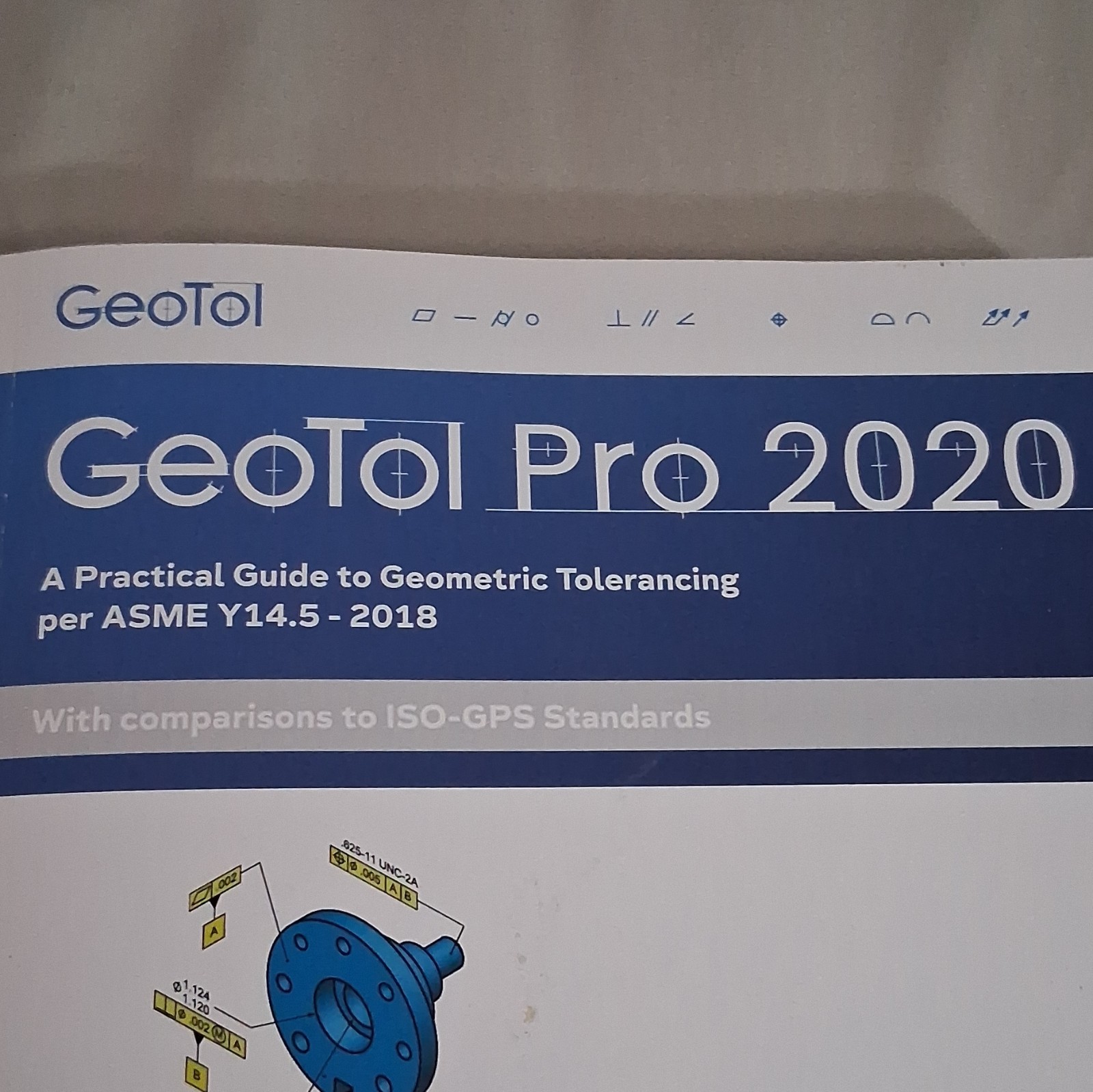 GeoTol Pro 2020 Geometric Tolerancing Textbook 1st Ed Paperback Neumann