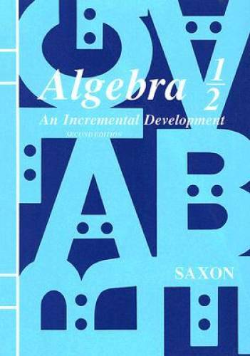 Algebra 12: An Incremental Development, Second Edition – Hardcover – ACCEPTABLE