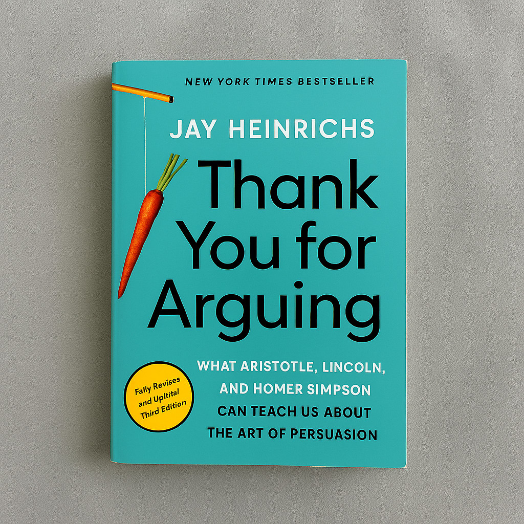 THANK YOU FOR ARGUING 📚 3rd EDITION – LIKE NEW 💎 FREE + LIGHTNING FAST SAMEDAY
