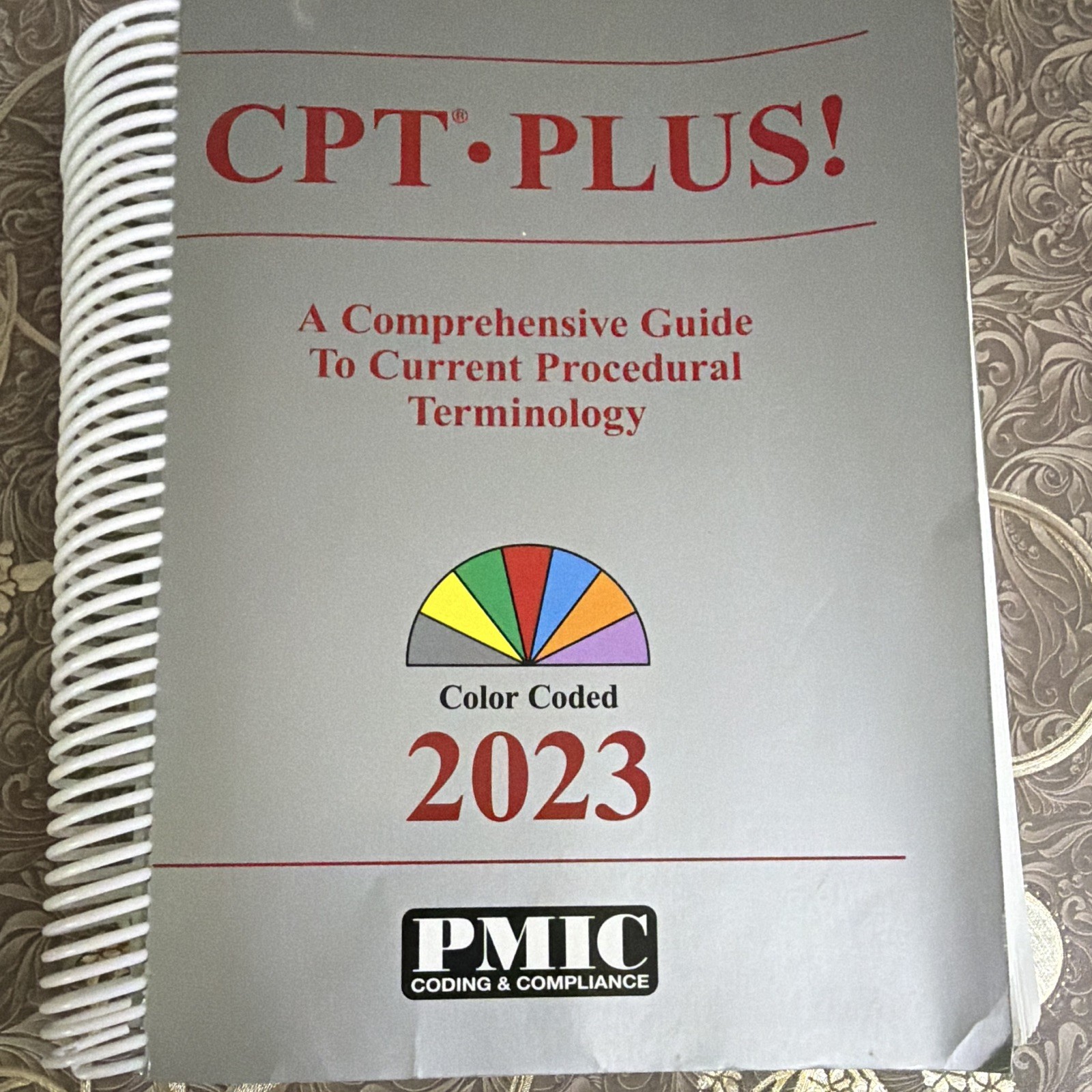 PMIC Coding & Compliance CPT-PLUS! 2023 Color Coded Spiral Textbook