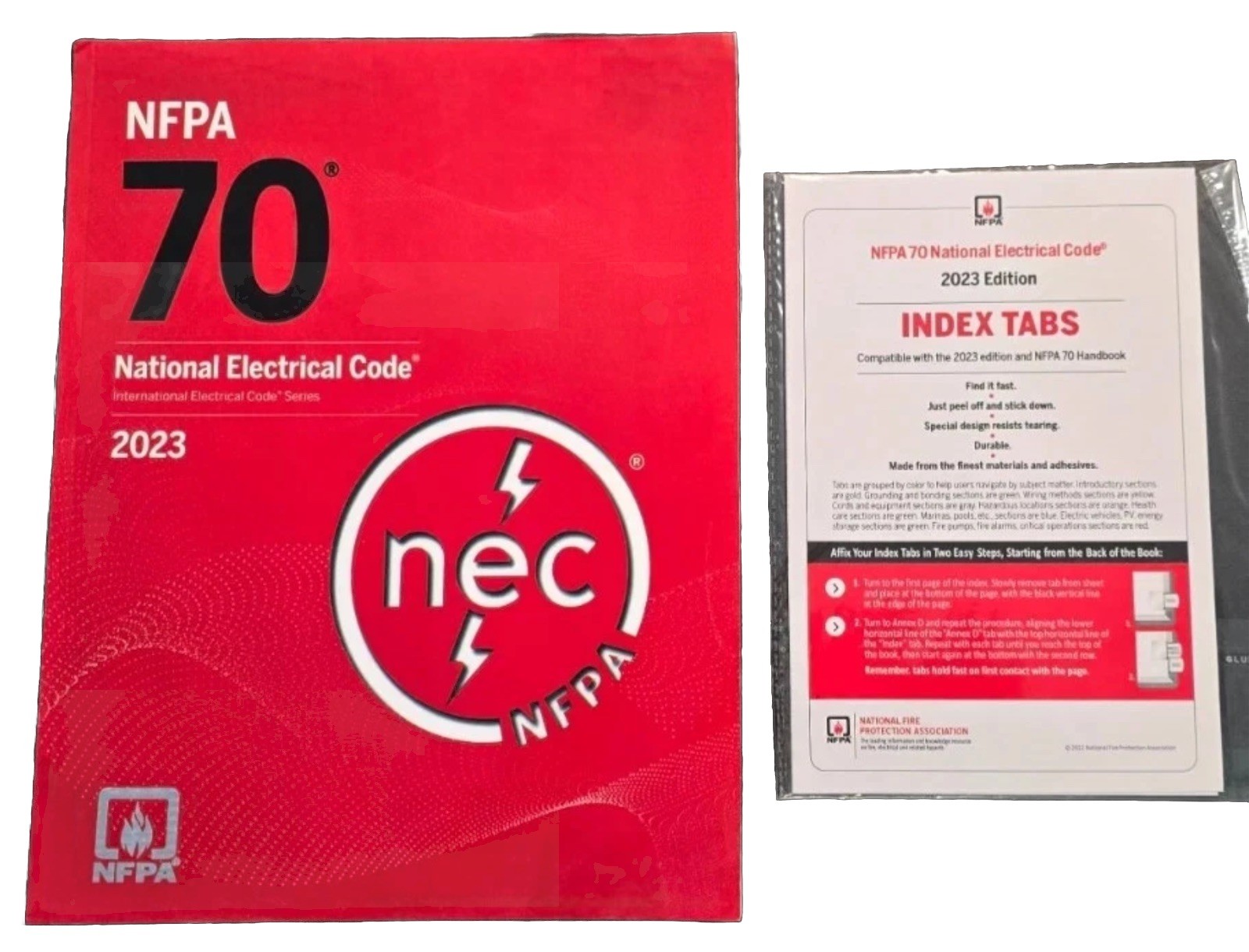 NFPA 70 National Electrical Code paperback 2023 With Tabs NEC Code Book New