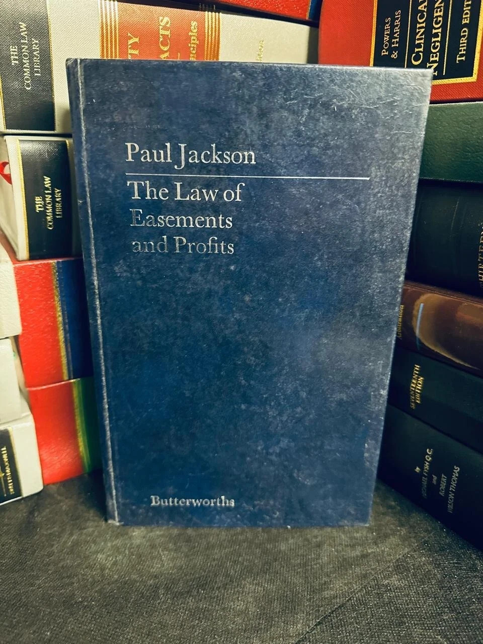 Butterworths The Law of Easement and Profits by Paul Jackson