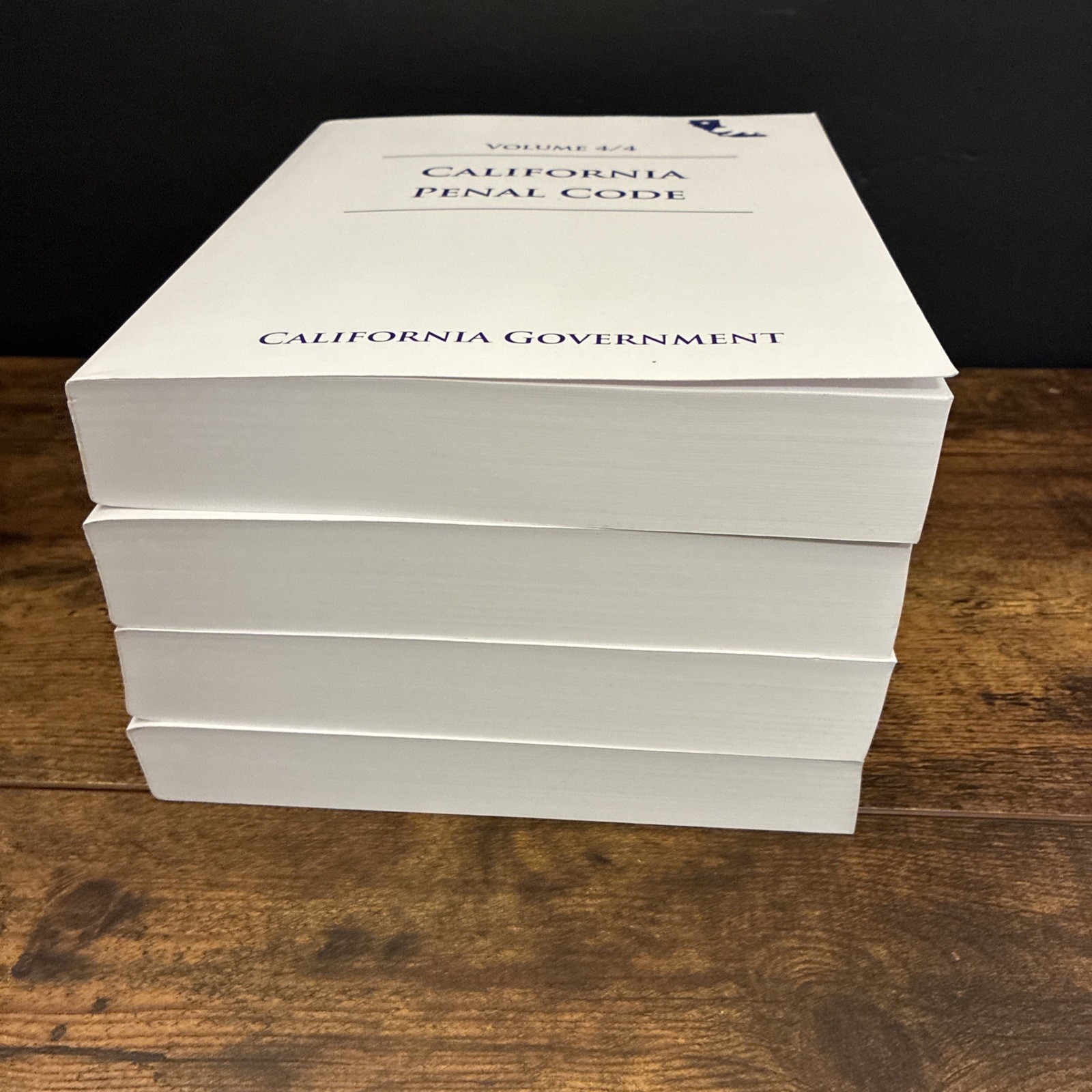 California Penal Code 2021 Edition by California Government (PEN) 4 Volume Set