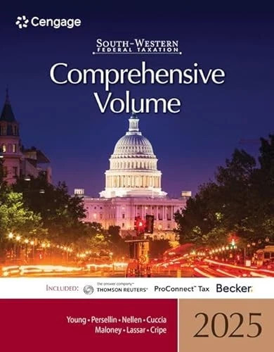 South-Western Federal Taxation Comprehensive Volume 2025