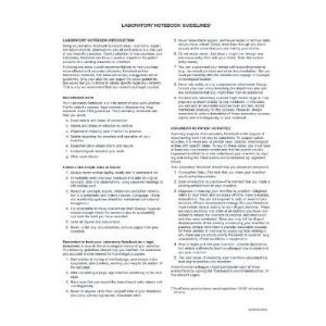 Black Laboratory Notebook – 96 Pages (.25” Grid Format), 8 7/8” x 11 1/4”,…