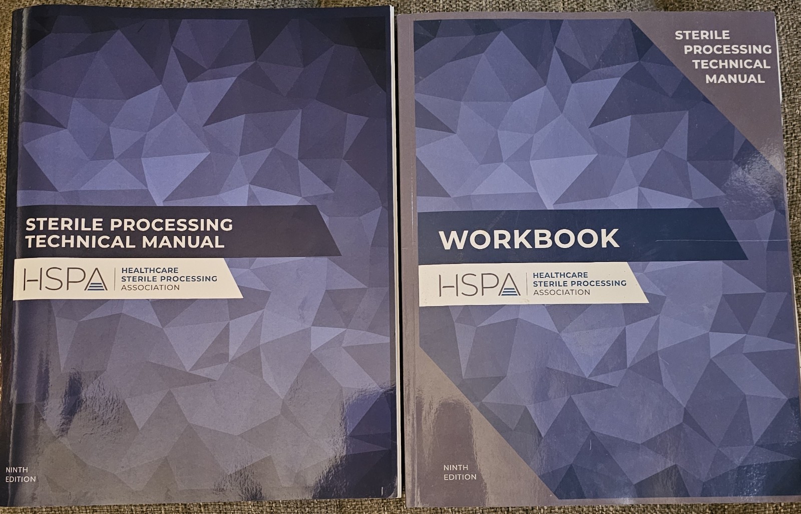 HSPA Sterile Processing Technical Manual Workbook 9th Ed Paperback English