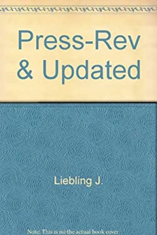 The Press Mass Market Paperbound A. J. Liebling