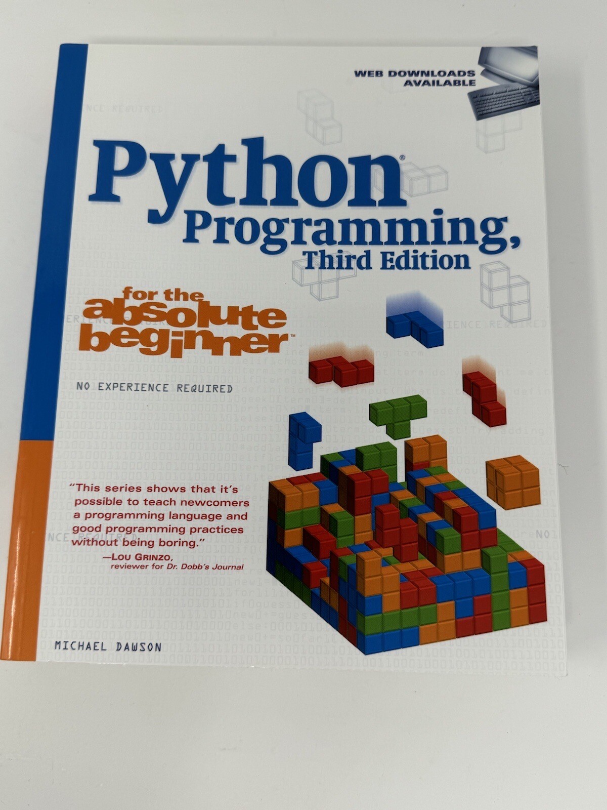Python Programming for the Absolute Beginner, Paperback by Dawson, Michael, B…