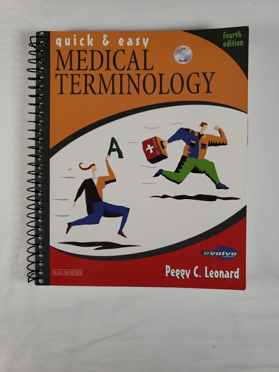 Quick and Easy Medical Terminology Softcover Book 2003 CD rom Fourth Edition
