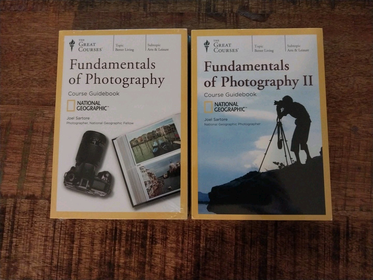 Great Courses Fundamentals Of Photo. Natl. Geographic 2 DVDs + 2 Guidebooks. NEW