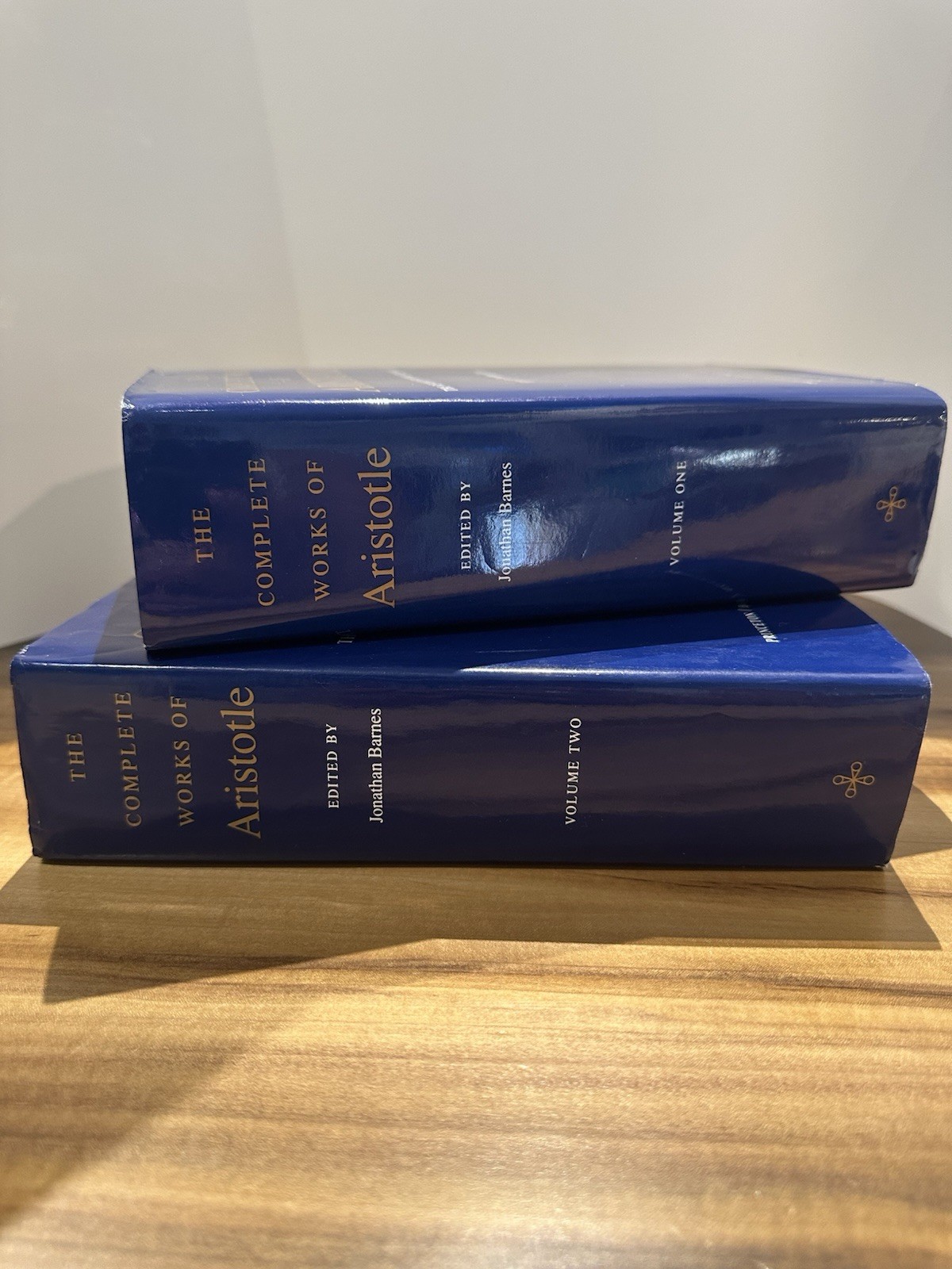 The Complete Works of ARISTOTLE Vols 1 & 2 Revised Oxford Translation Hardcover