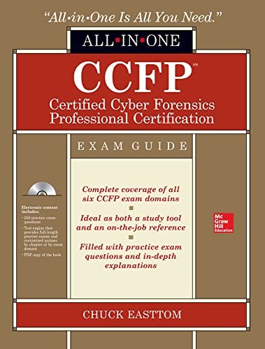 CCFP Certified Cyber Forensics Professional All-in-One Exam Guide – GOOD