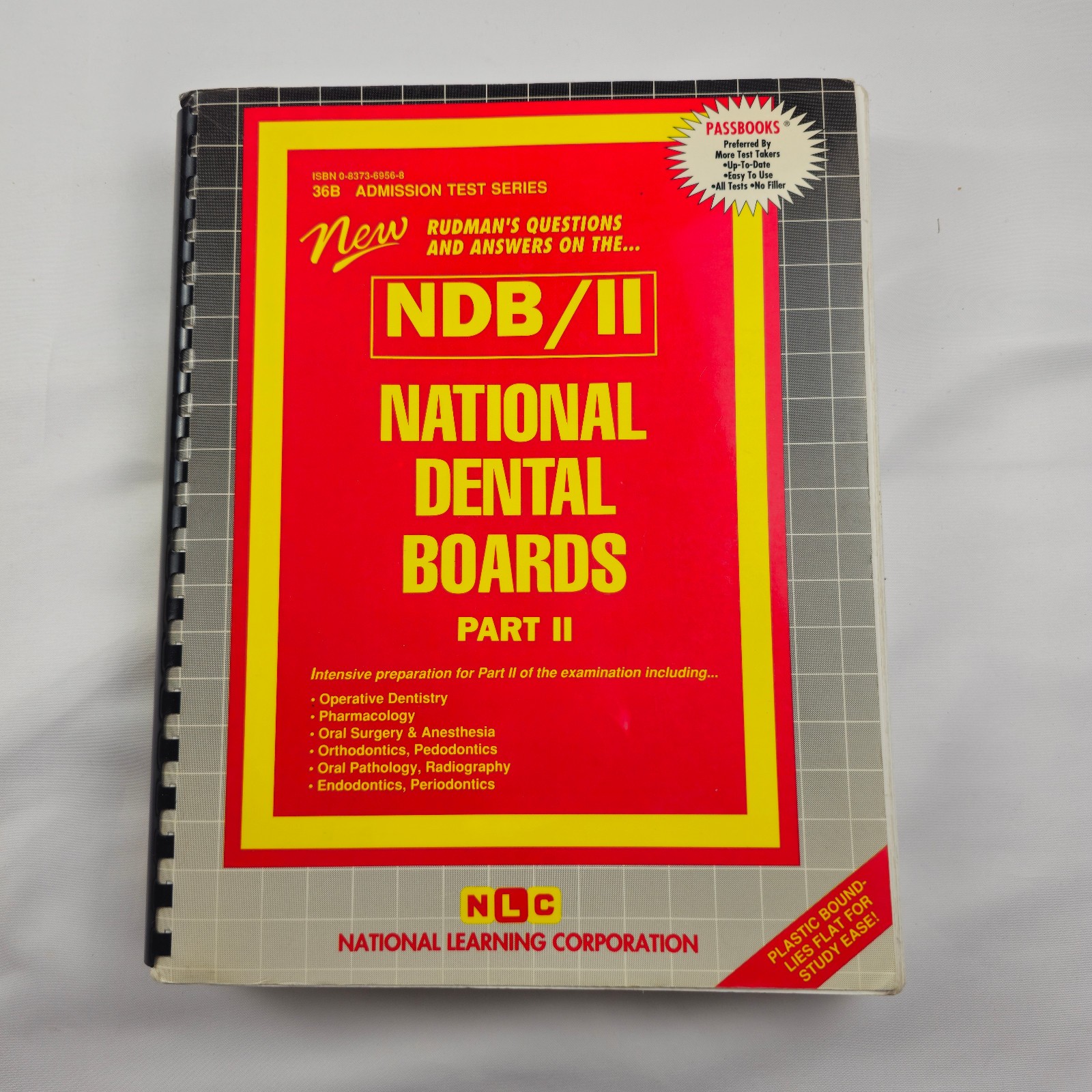National Dental Boards (NDB) Part II By Passbooks NLC Test Series Plastic Bound