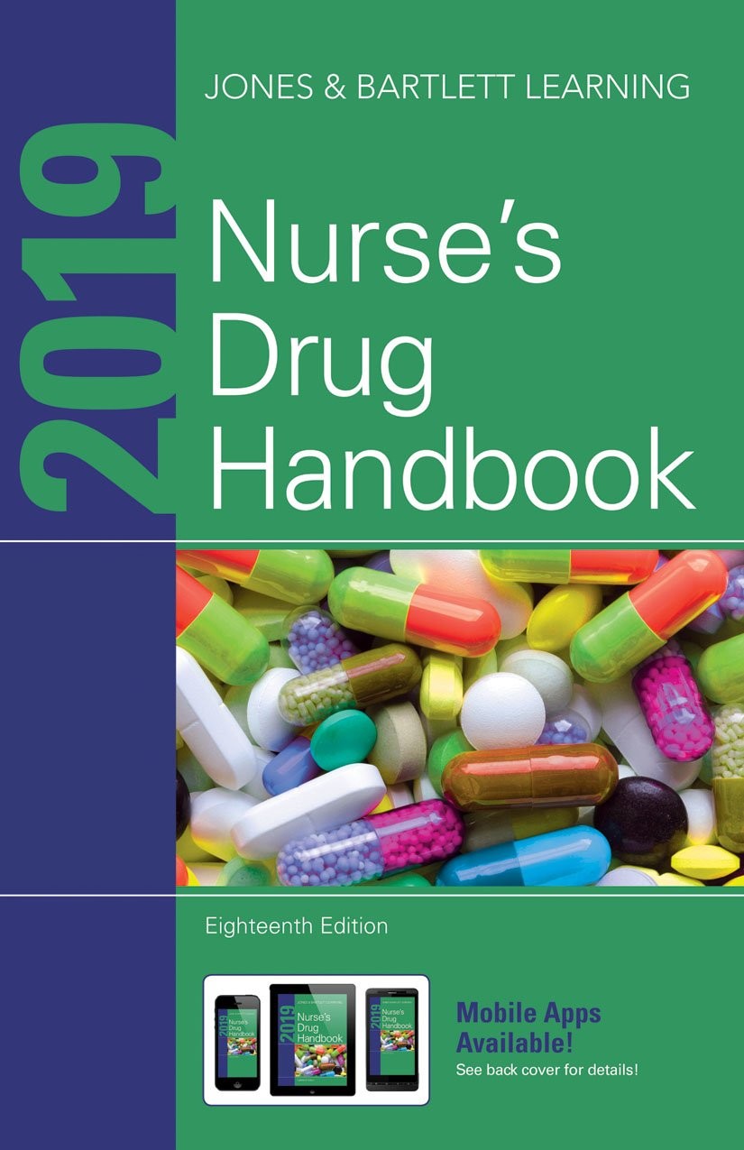 2019 Nurse’s Drug Handbook – Jones & Bartlett Learning – Good – See cond…