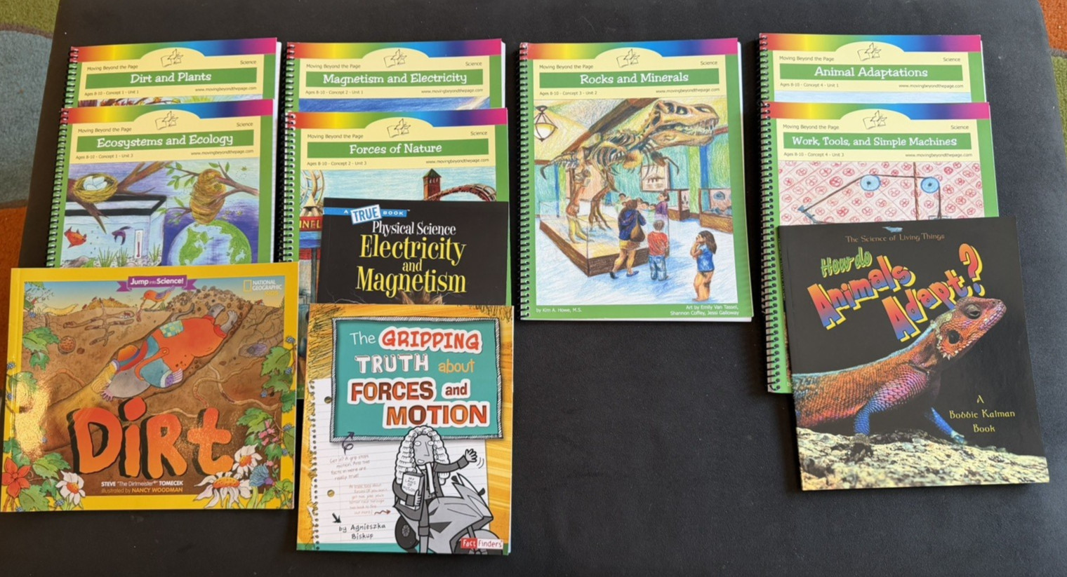 Moving Beyond The Page SCIENCE Ages 8-10 (7 Workbooks + 4 Required Books)