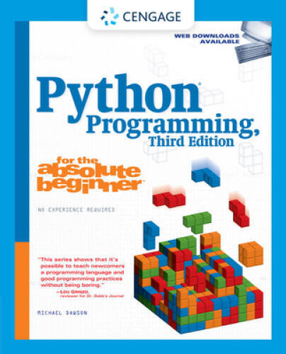 Python Programming for the Absolute Beginner, 3rd Edition – VERY GOOD